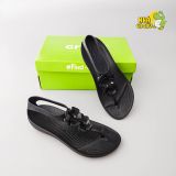  Sandal cross sexy đen hoa nhựa nữ chính hãng 
