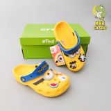  Dép sục cross 3D minion 3 mắt trẻ em 