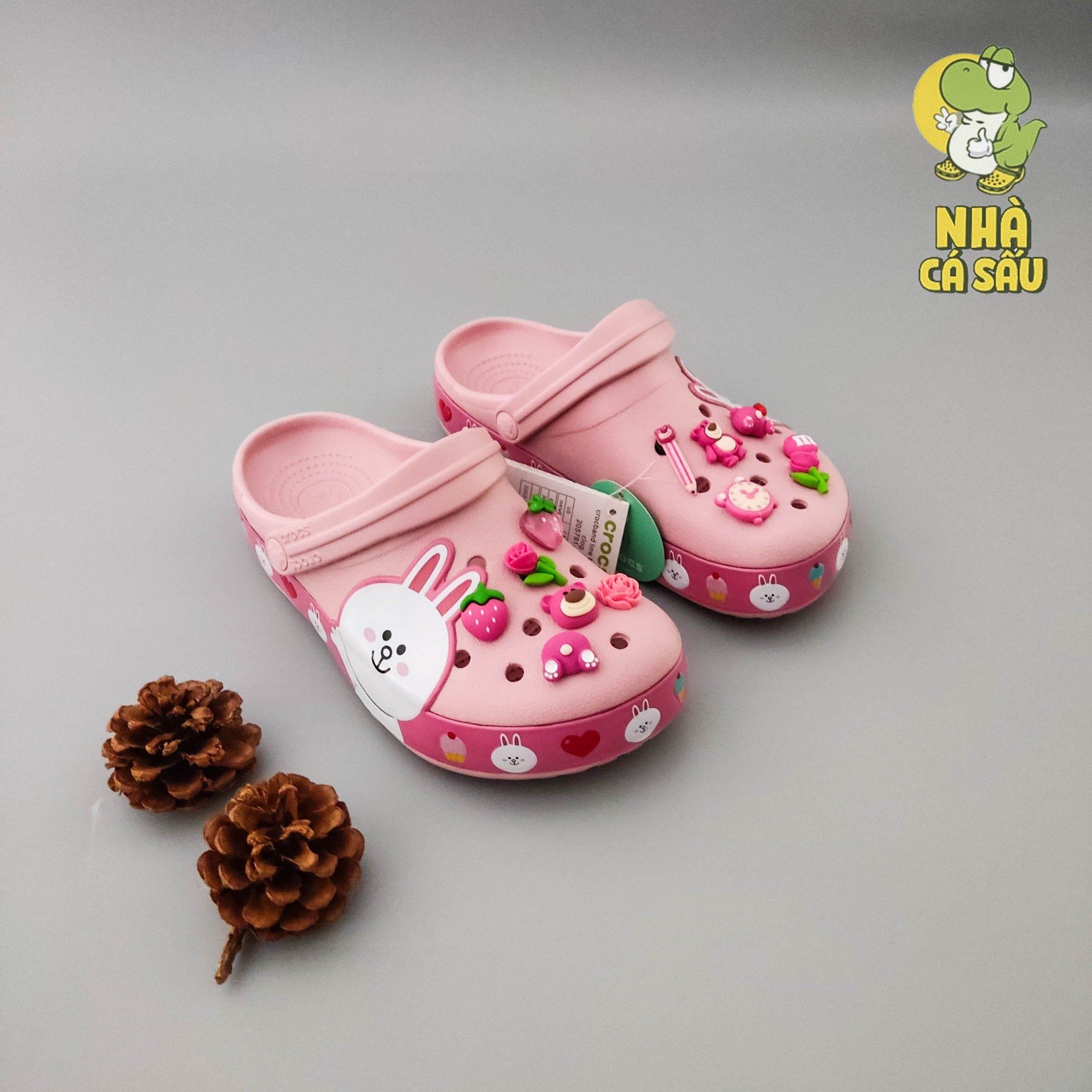 Dép sục crocband Dinas band linefriend nam nữ 