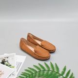  Giày búp bê zahan chất liệu bằng da, giày mọi nữ êm chân 