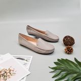  Giày búp bê zahan chất liệu bằng da, giày mọi nữ êm chân 