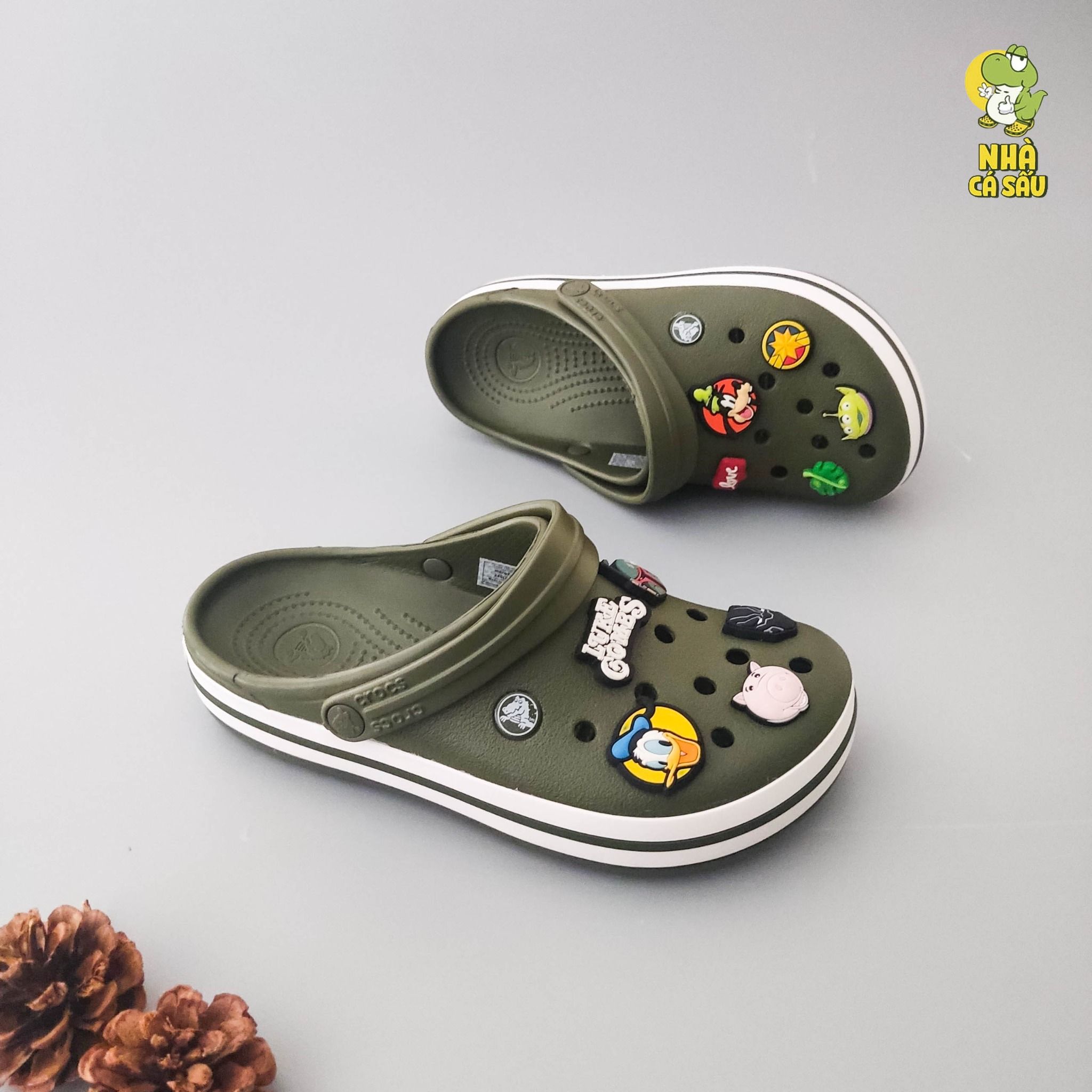  Dép sục Dinas band crocband nam nữ chính hãng 