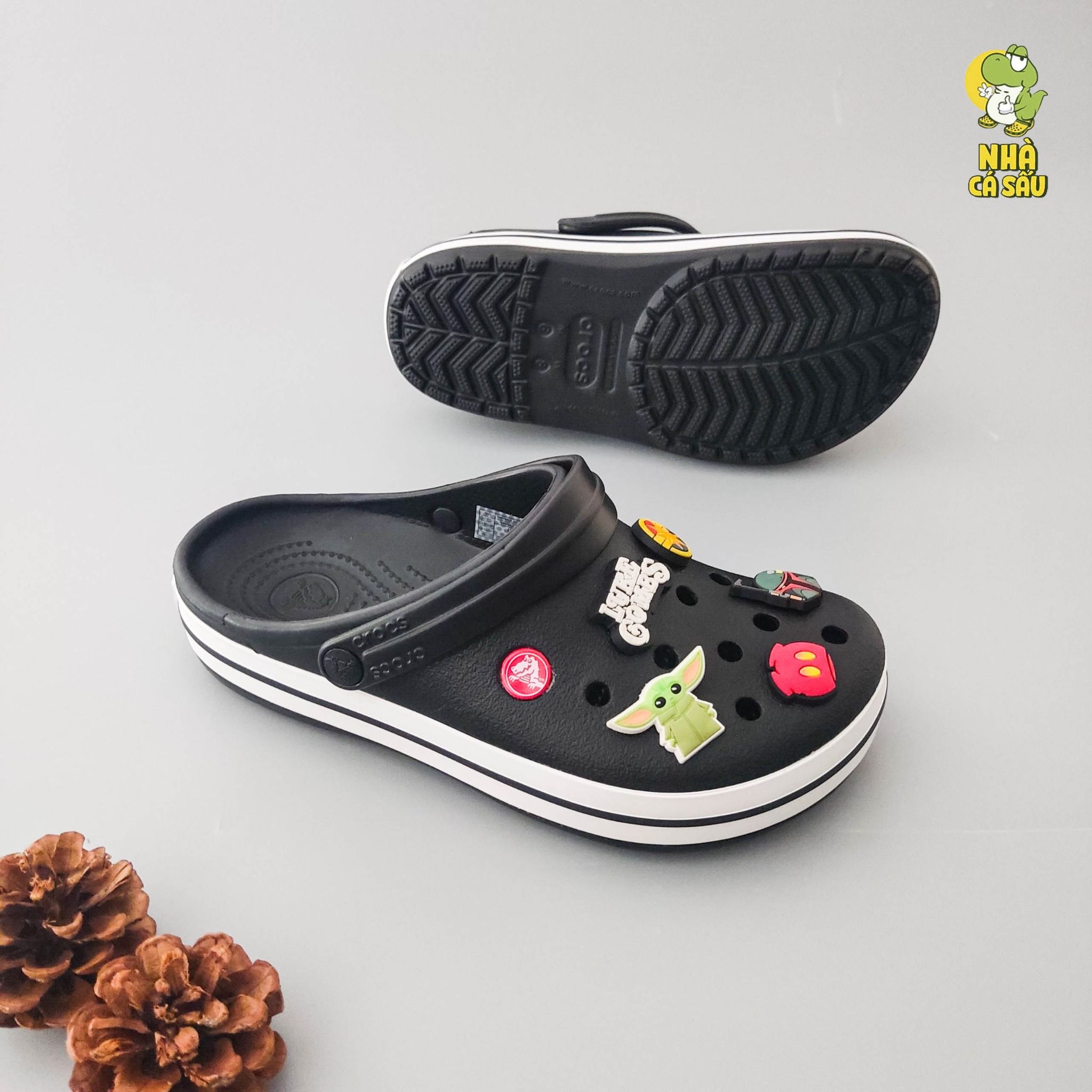  Dép sục Dinas band crocband nam nữ chính hãng 