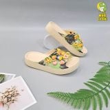  Dép quai ngang Dinas classic platform slide phun sơn nữ chính hãng 