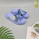 Dép quai ngang Dinas classic platform slide phun sơn nữ chính hãng 