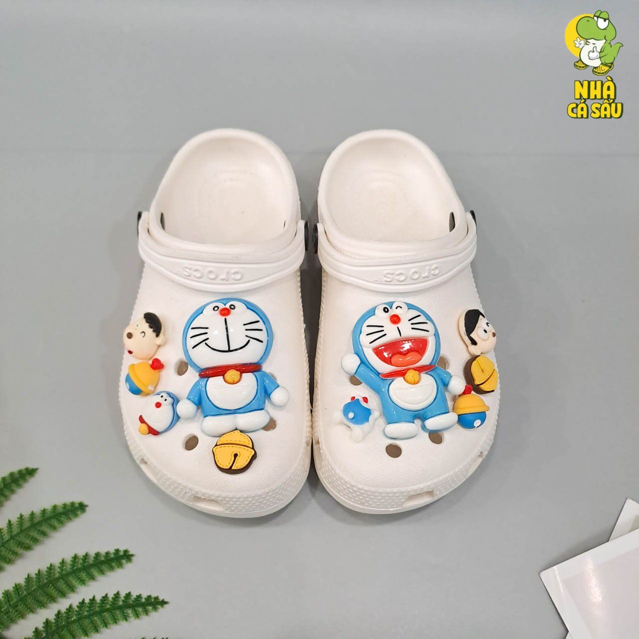  Set Jibbitz charms phối gắn trang trí dép cross 