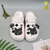  Set Jibbitz charms phối gắn trang trí dép cross 