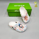  Dép sục cross classic họa tiết trẻ em chính hãng 