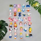  Jibbitz charms búp bê to gắn dép Dinas 