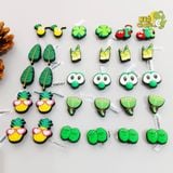  Jibbitz charms 3D xịn nhiều mẫu gắn dép sục 