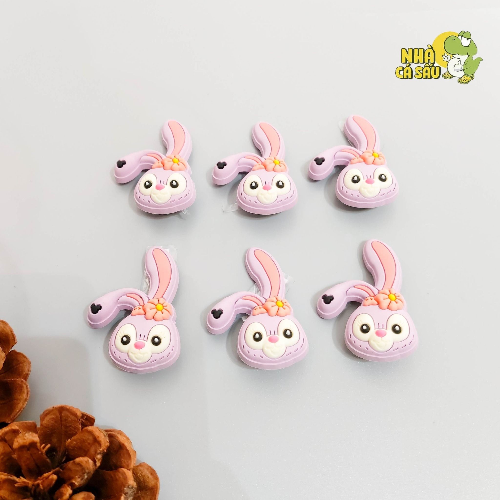  Jibbitz charms 3D xịn nhiều mẫu gắn dép sục 
