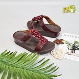  Dép xuồng hai quai ngang fitflop phối hoa nữ chính hãng 