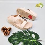  Dép xuồng hai quai ngang fitflop phối hoa nữ chính hãng 