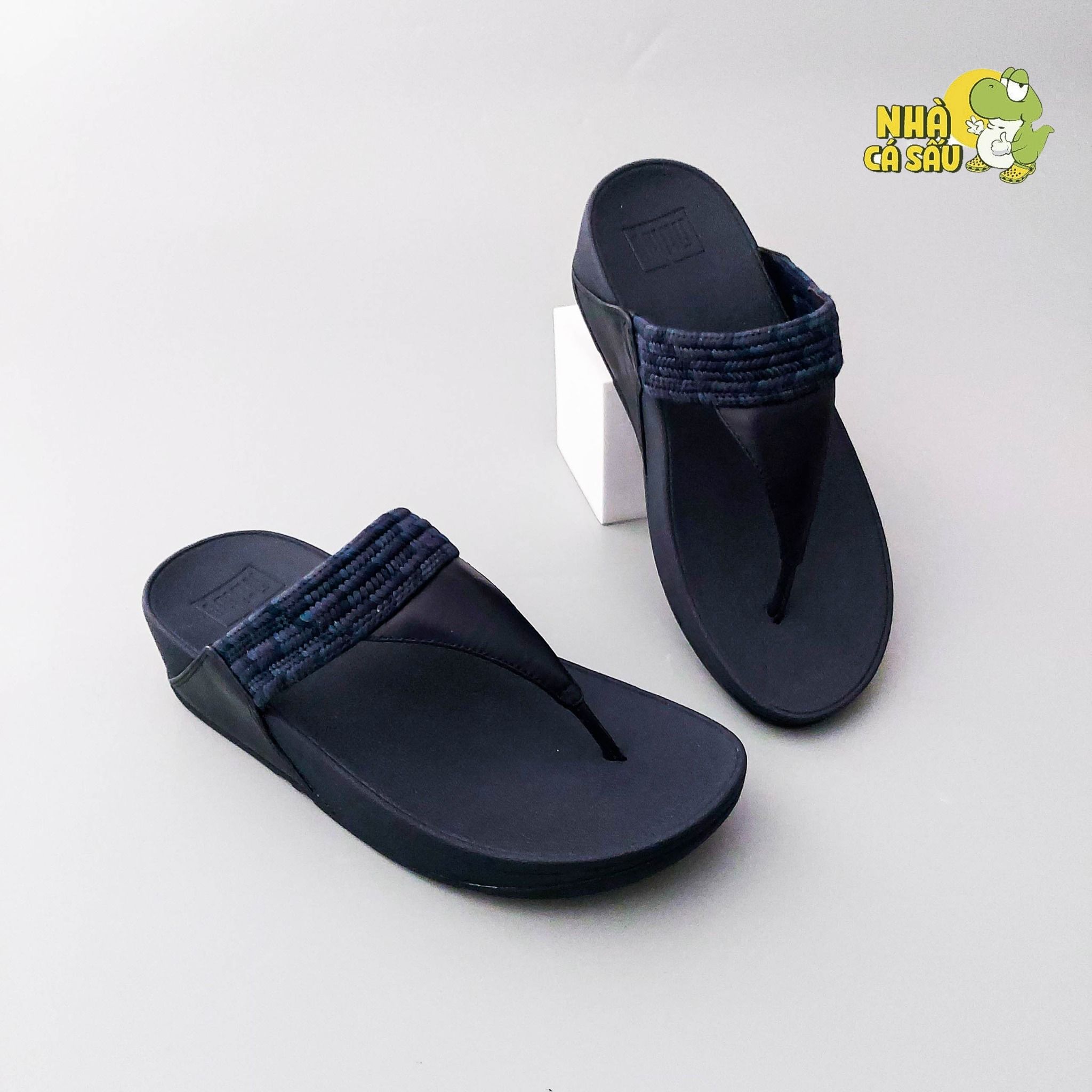  Dép xuồng xỏ ngón fitflop trơn nữ chính hãng 