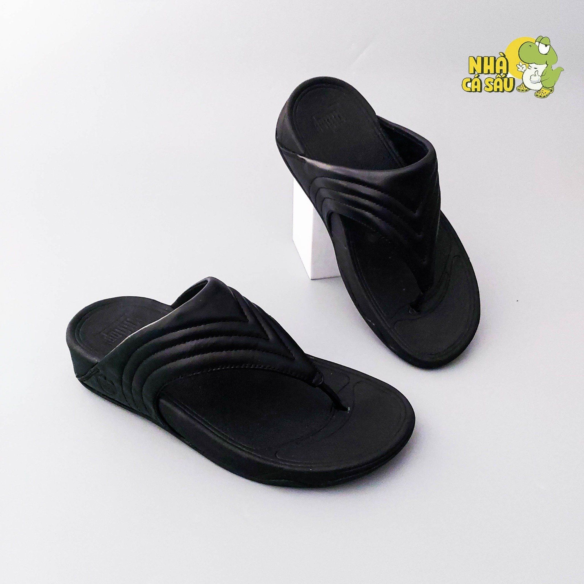  Dép xuồng xỏ ngón fitflop trơn nữ chính hãng 