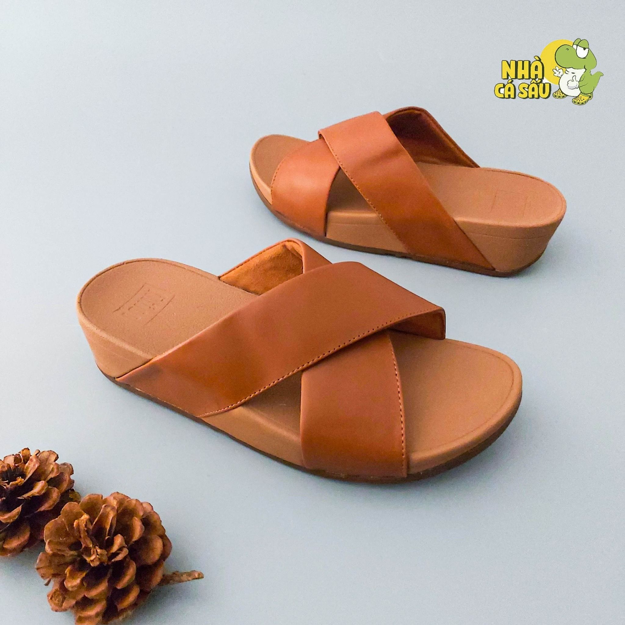  Dép xuồng quai chéo fitflop nữ chính hãng 