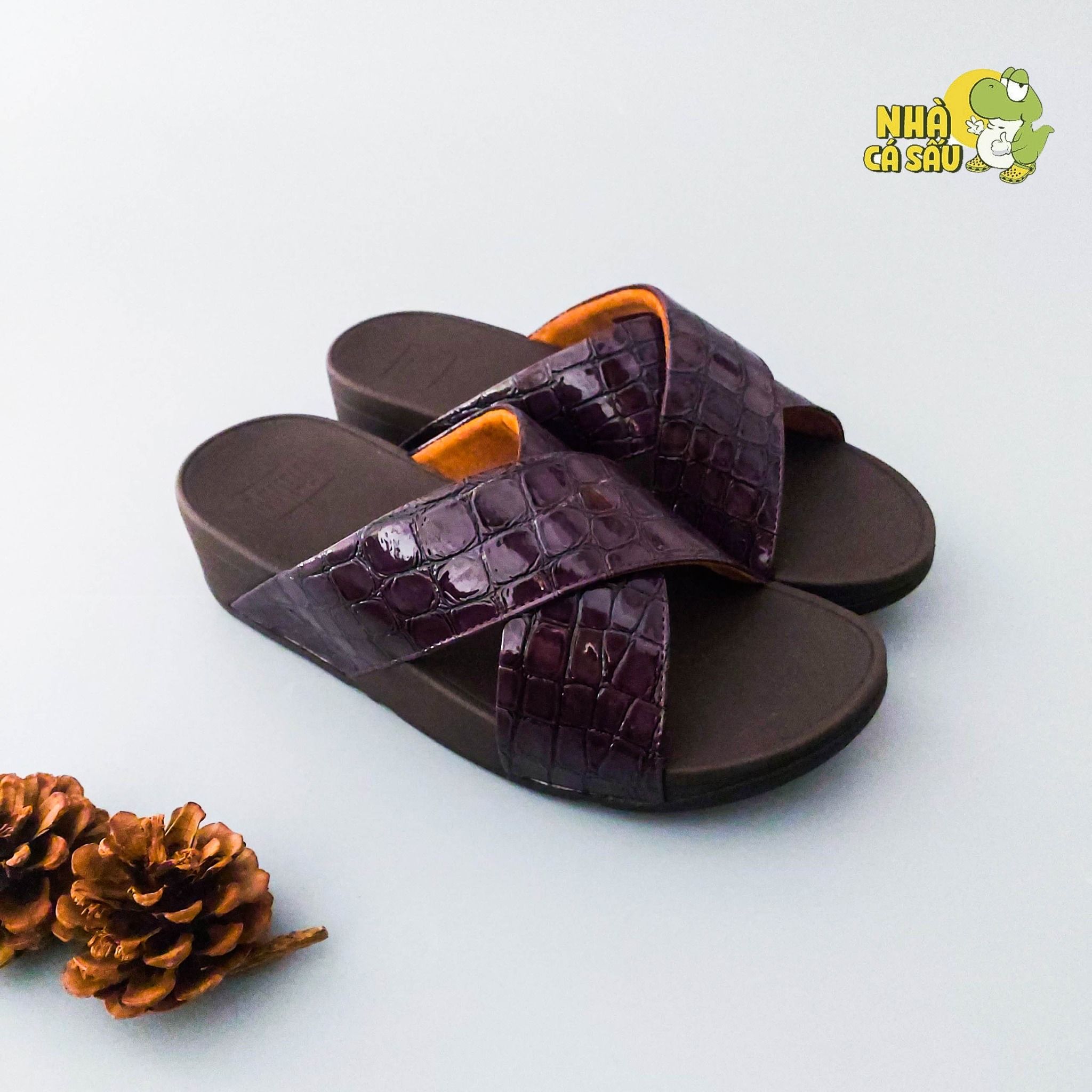  Dép xuồng quai chéo fitflop nữ chính hãng 