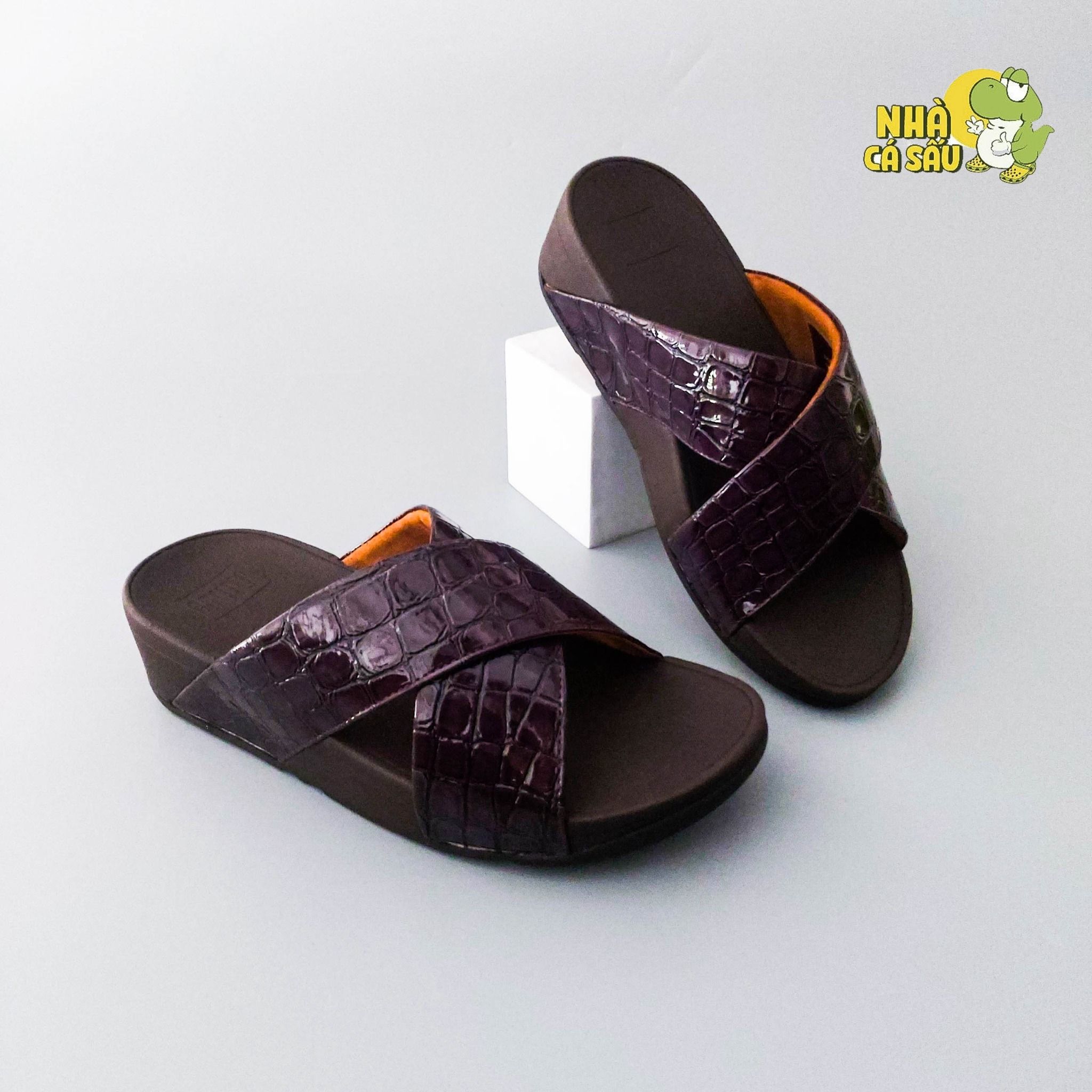  Dép xuồng quai chéo fitflop nữ chính hãng 