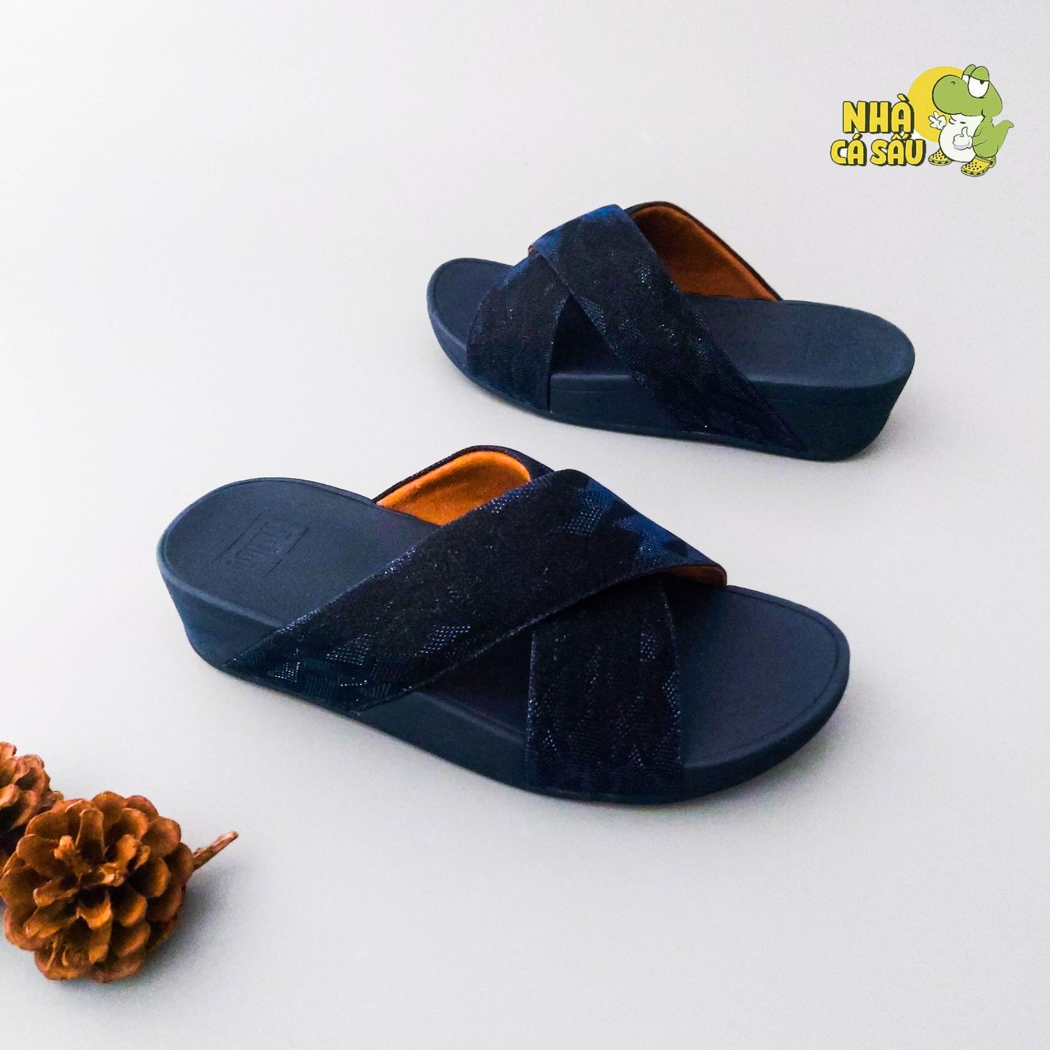  Dép xuồng quai chéo fitflop nữ chính hãng 