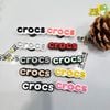 Jibbitz charms stickers hình chữ cross gắn dép