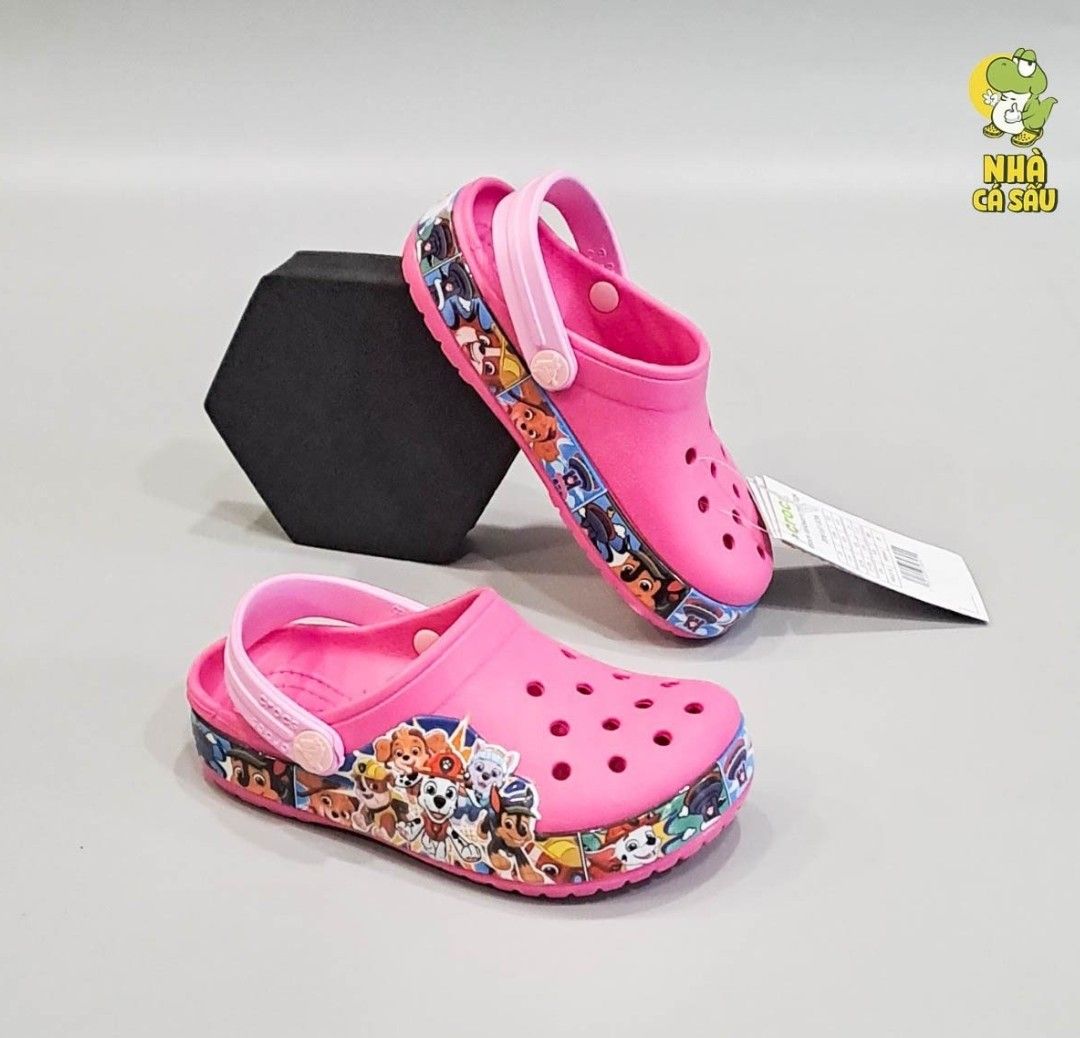  Dép sục Dinas 3D chó cứu hộ trẻ em 