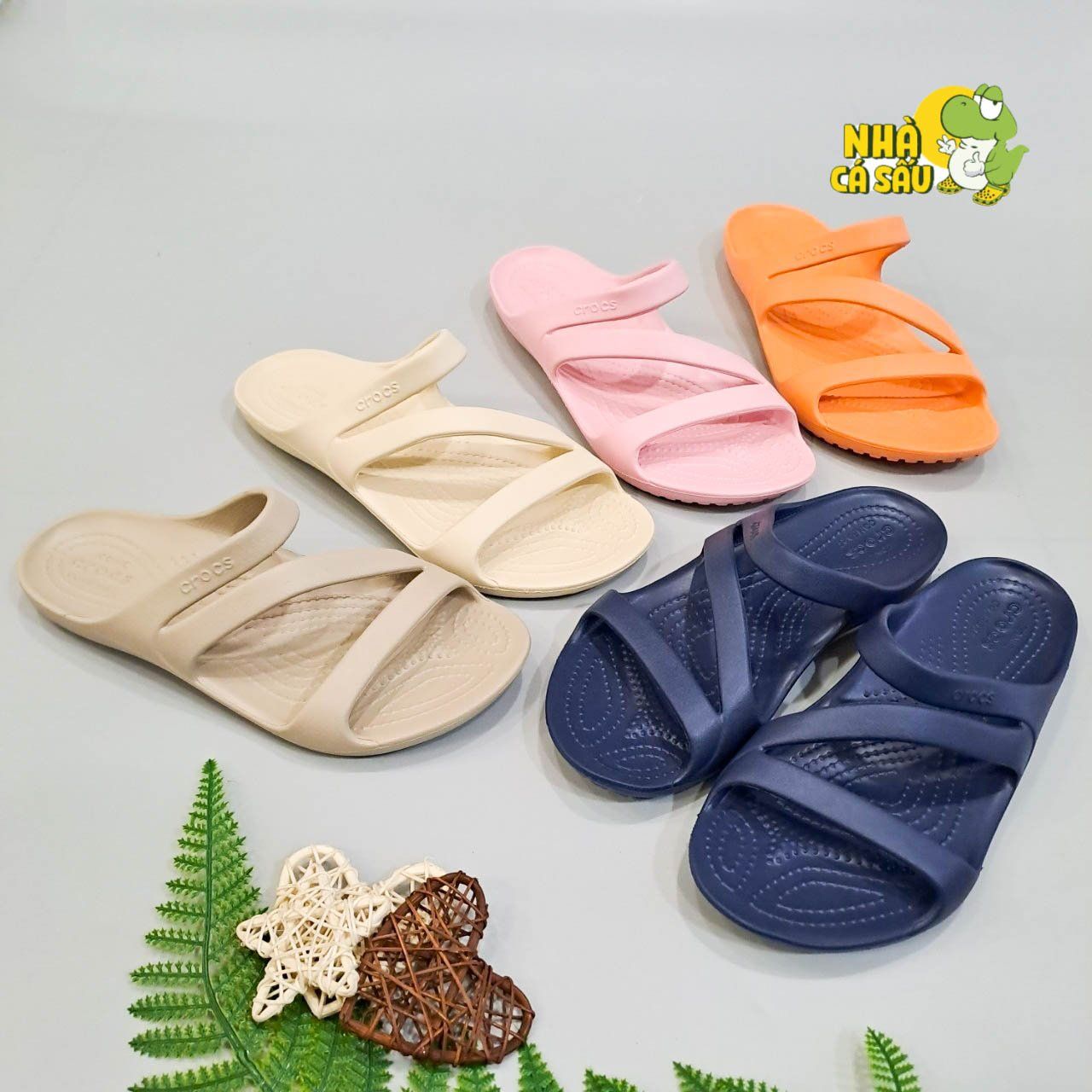  Dép quai ngang cross kadee ii đúc nữ chính hãng 