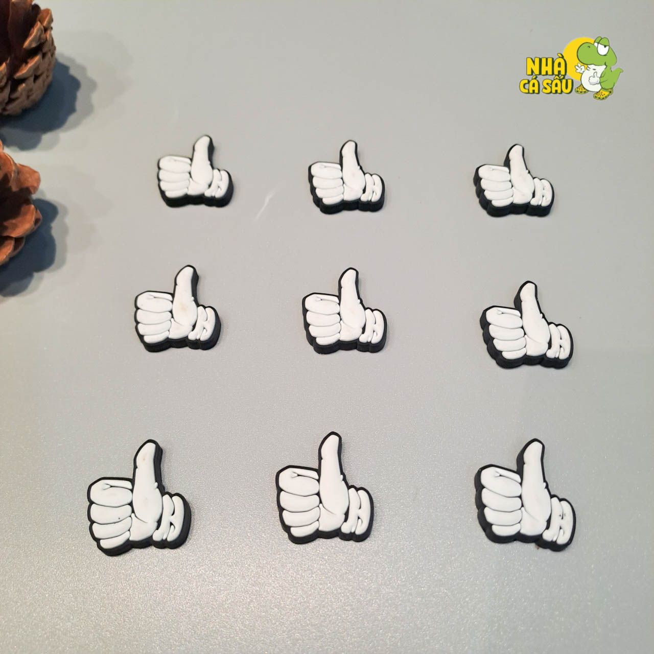  Jibbitz charms 3D xịn nhiều mẫu gắn dép sục 