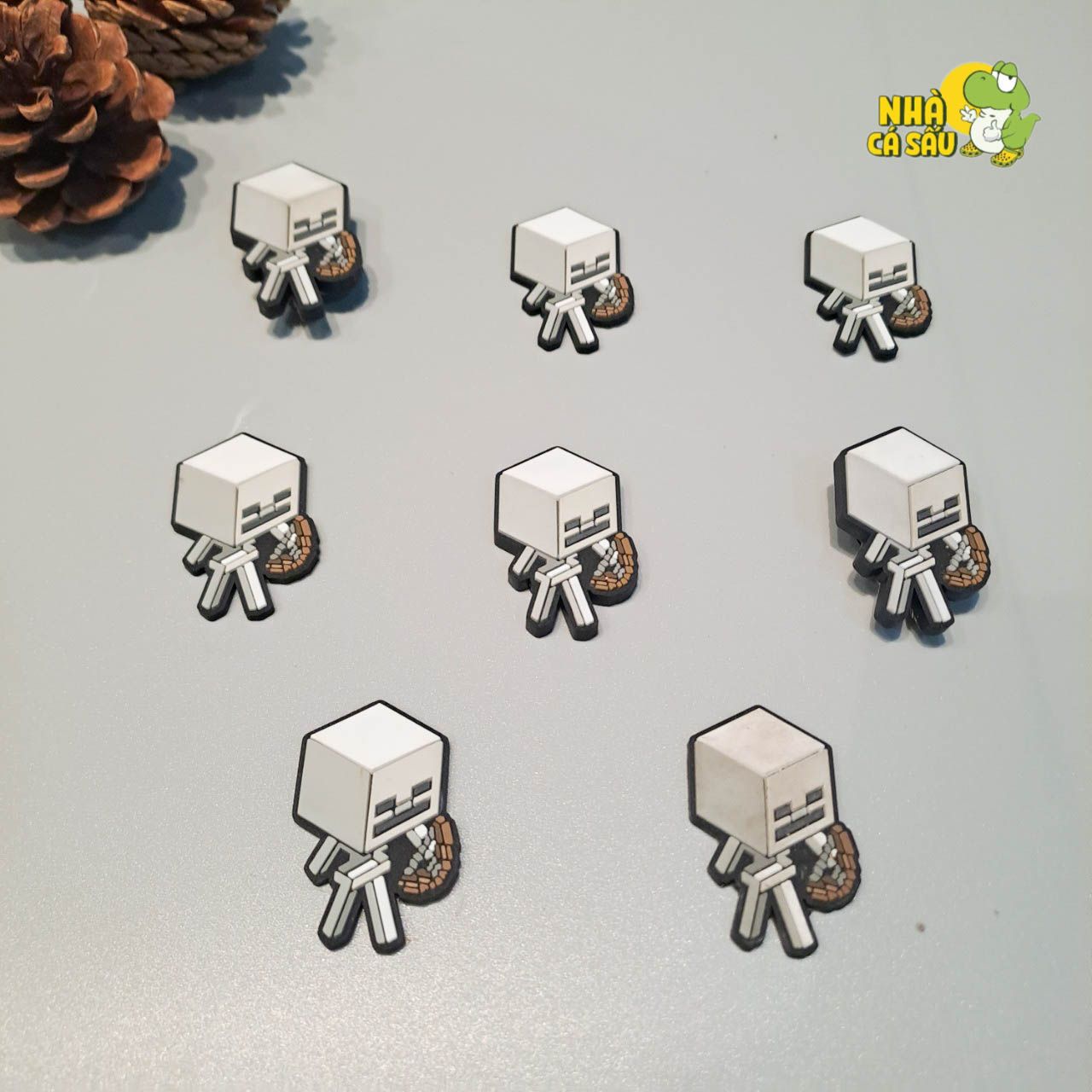  Jibbitz charms 3D xịn nhiều mẫu gắn dép sục 