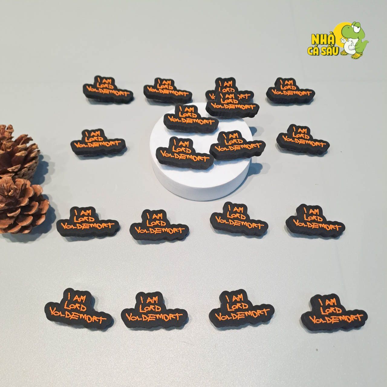  Jibbitz charms gắn dép chính hãng Harry Potter, hộp quà 