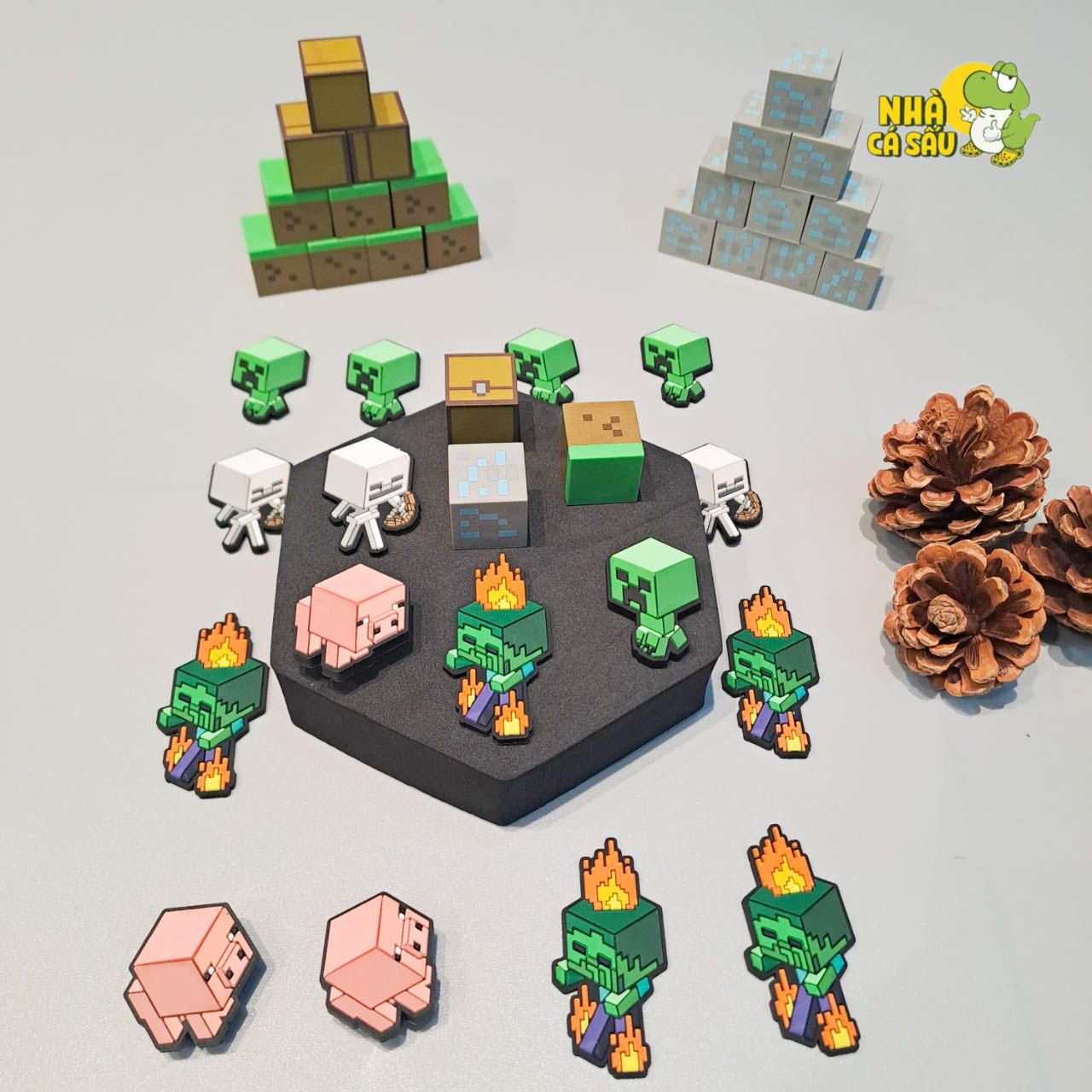  Jibbitz charms gắn dép chính hãng Harry Potter, hộp quà 
