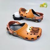  Dép sục cross ô tô nâu nam nữ chính hãng 