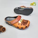  Dép sục cross ô tô nâu nam nữ chính hãng 