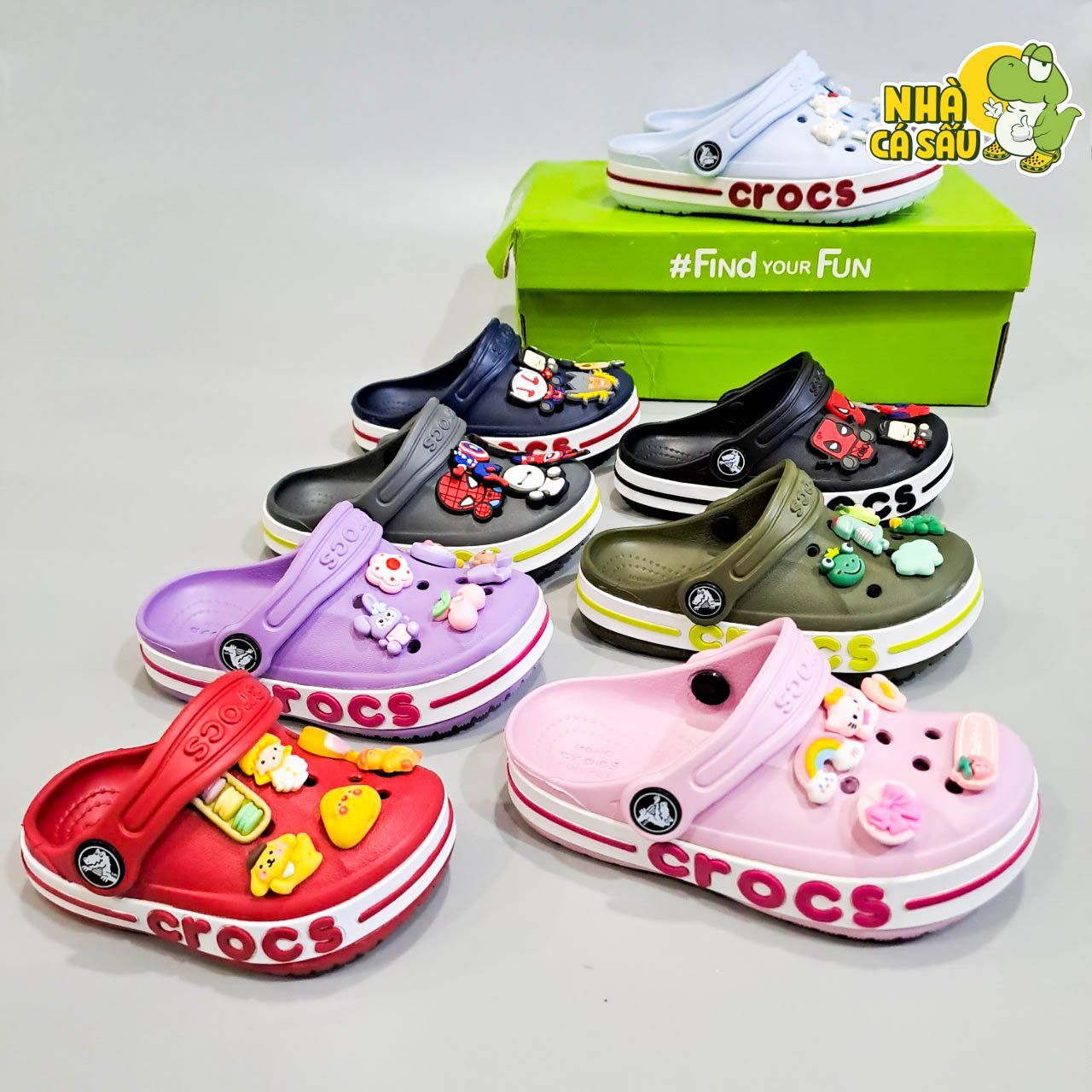 Dép sục crocs baya trẻ em chính hãng – Nhà Cá Sấu