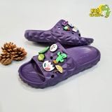  Dép quai ngang cross classic sầu riêng, dép kim cương nam nữ chính hãng 