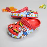  Dép sục cross trẻ em viền hoạt hình 3D chính hãng 