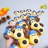  Jibbitz charms 3D xịn hình chó thuyền trưởng gắn dép 