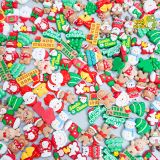  Jibbitz charms 3D xịn noel, giáng sinh gắn dép 