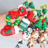  Jibbitz charms 3D xịn noel, giáng sinh gắn dép 