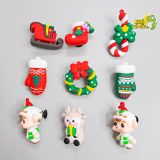  Jibbitz charms 3D xịn noel, giáng sinh gắn dép 