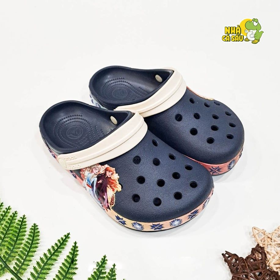  Dép sục cross 3D frozen trẻ em 