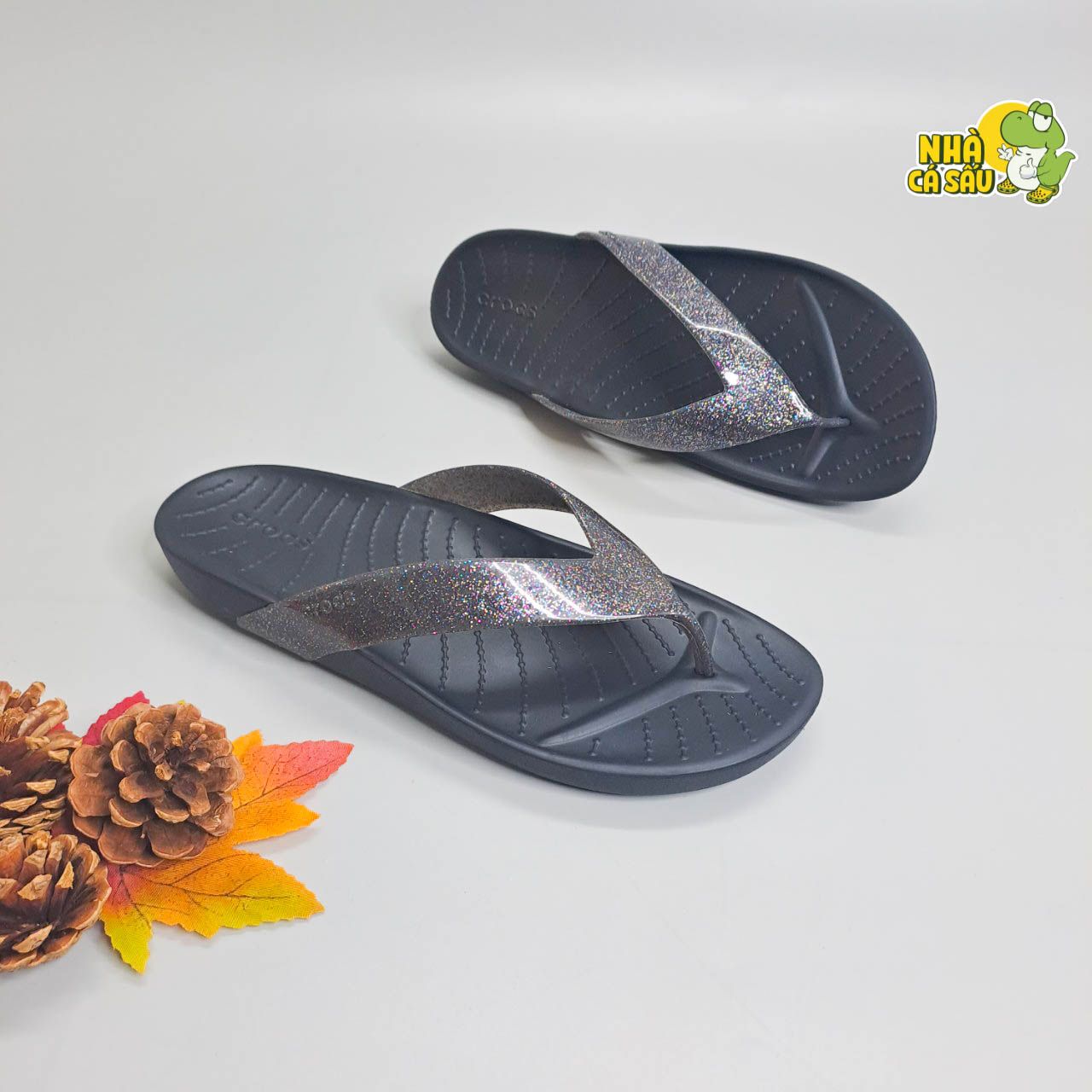  Dép xỏ ngón Dinas nữ splash glossy chính hãng 