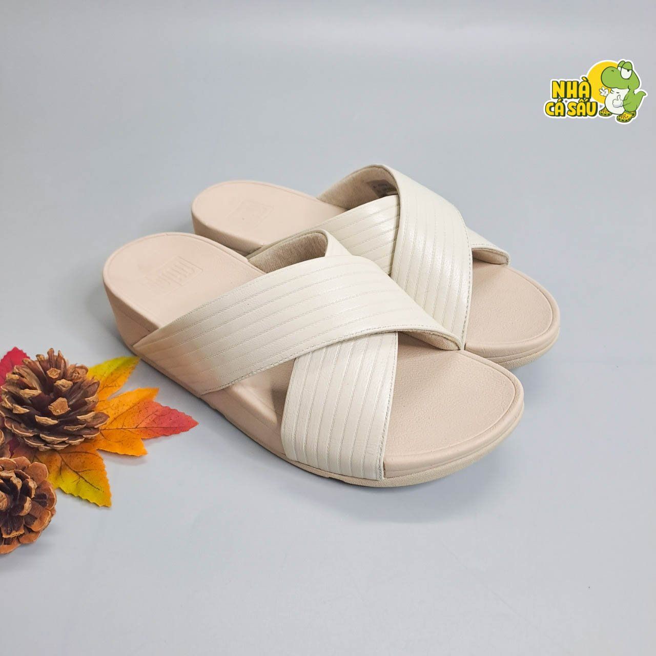  Dép xuồng quai chéo fitflop nữ chính hãng 