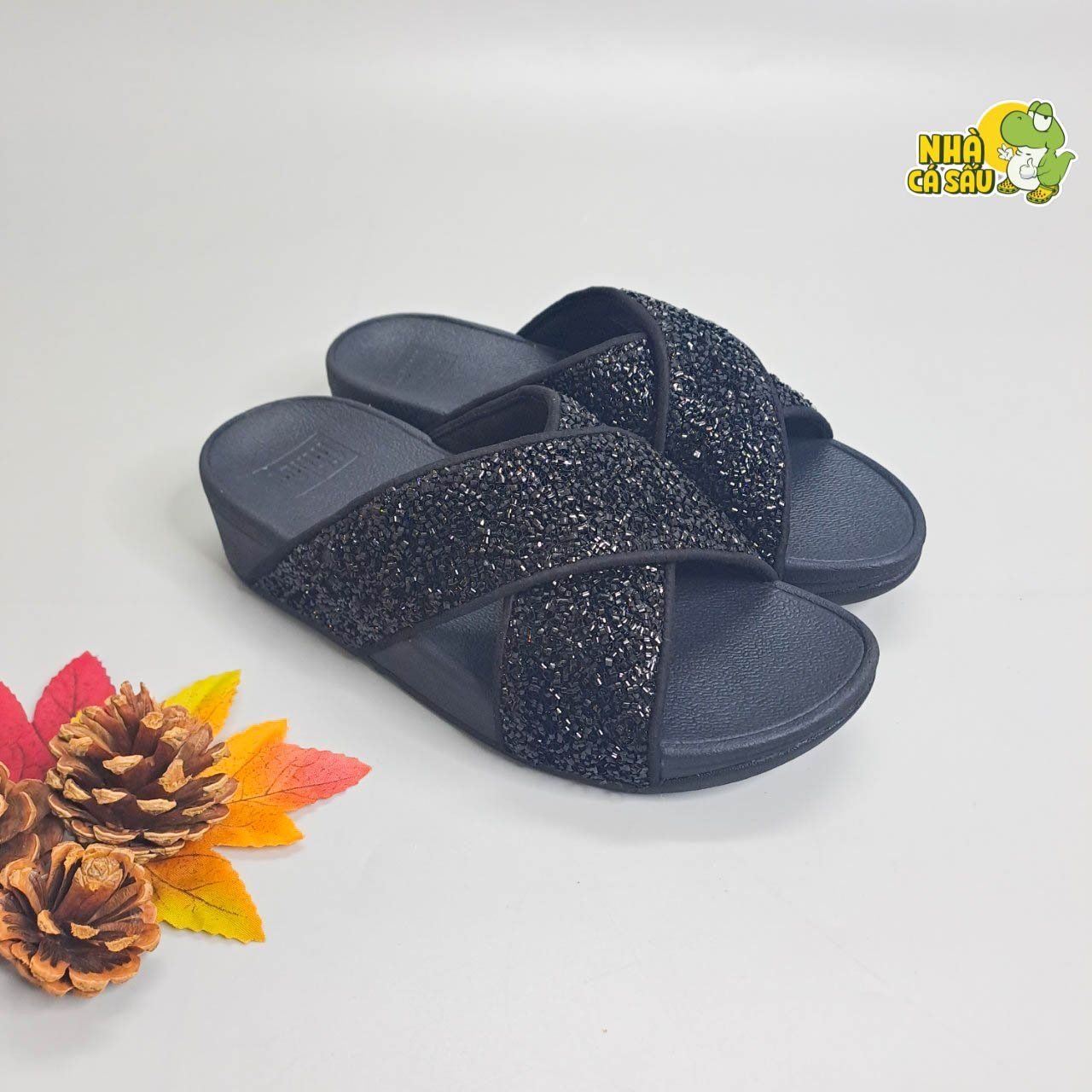  Dép xuồng quai chéo fitflop nữ chính hãng 