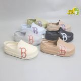  Giày sục clog unisex mũi tròn MLB Chunky Bouncer 