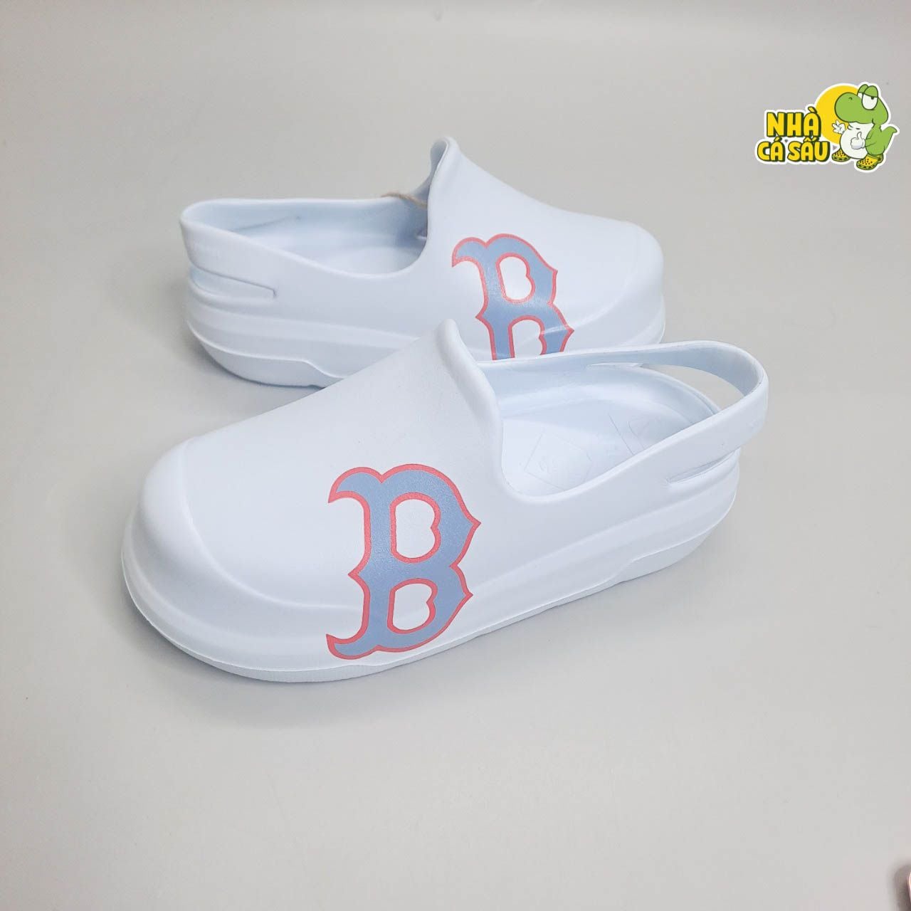  Giày sục clog unisex mũi tròn MLB Chunky Bouncer 