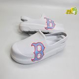  Giày sục clog unisex mũi tròn MLB Chunky Bouncer 