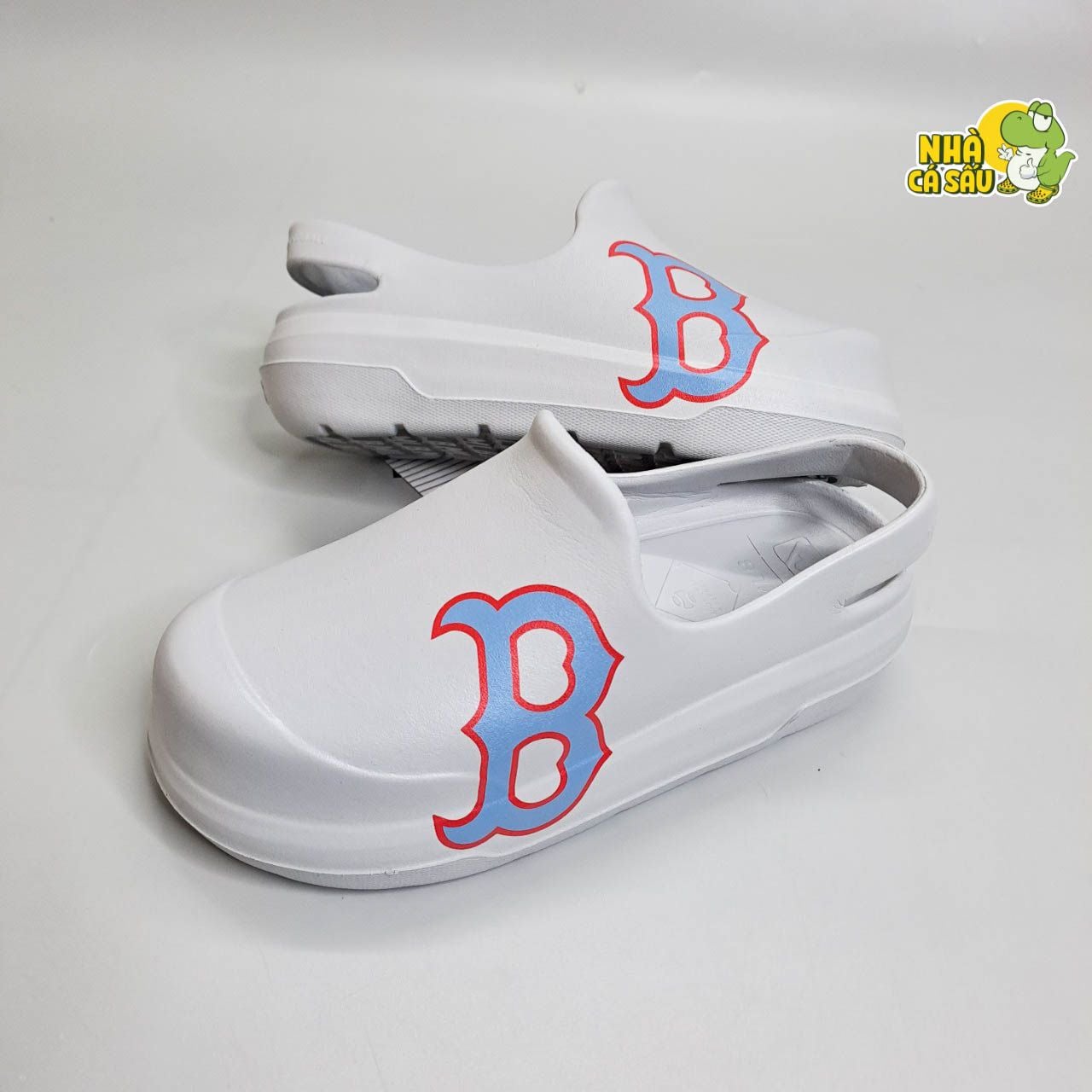  Giày sục clog unisex mũi tròn MLB Chunky Bouncer 