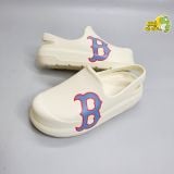  Giày sục clog unisex mũi tròn MLB Chunky Bouncer 