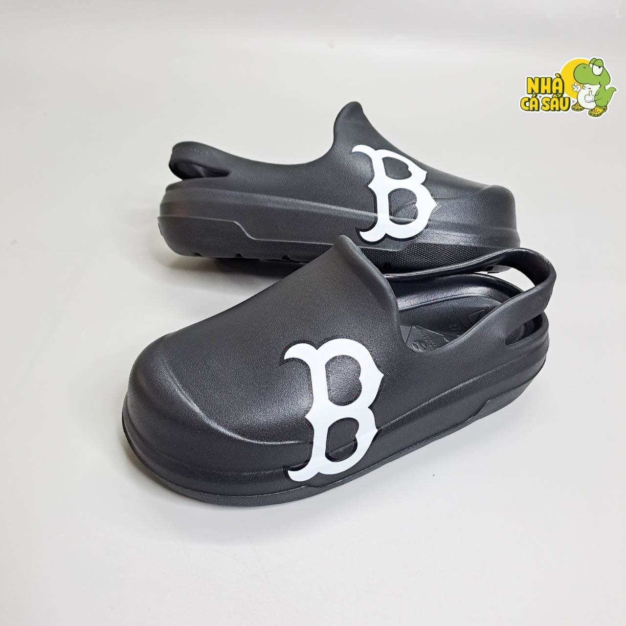  Giày sục clog unisex mũi tròn MLB Chunky Bouncer 