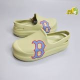  Giày sục clog unisex mũi tròn MLB Chunky Bouncer 